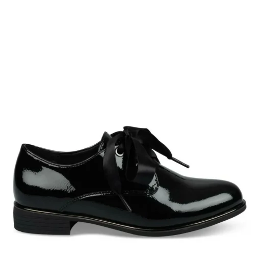 Derbies NOIR Fille Lacets