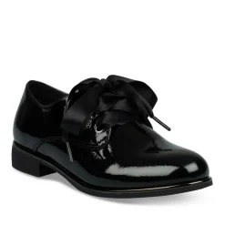 Derbies NOIR Fille Lacets