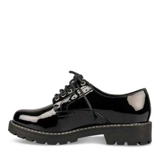 Derbies NOIR Fille Lacets