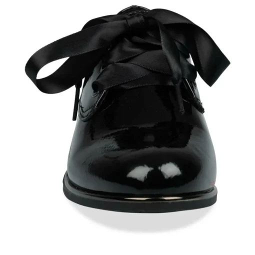 Derbies NOIR Fille Lacets