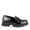 Derbies NOIR Fille Motif Vernis A Enfiler