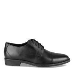 Derbies NOIR Homme CUIR Motif Uni Lacets
