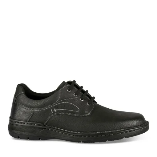 Derbies NOIR Homme CUIR Motif Uni Scratch