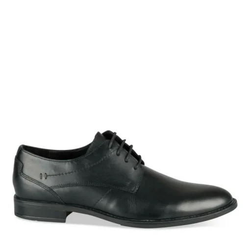 Derbies NOIR Homme CUIR Motif Uni Lacets