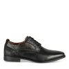 Derbies NOIR Homme CUIR Motif Uni A Enfiler