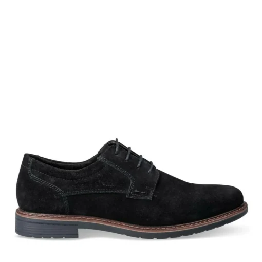 Derbies NOIR Homme CUIR Motif Uni Lacets