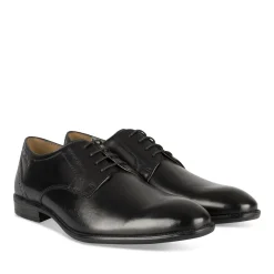 Derbies NOIR Homme CUIR Motif Uni Lacets