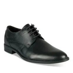 Derbies NOIR Homme CUIR Motif Uni Lacets