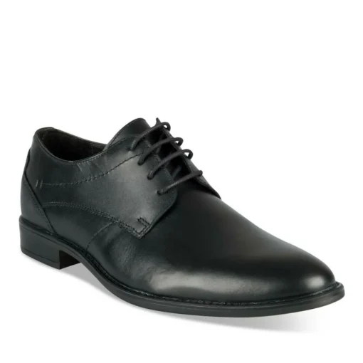 Derbies NOIR Homme CUIR Motif Uni Lacets
