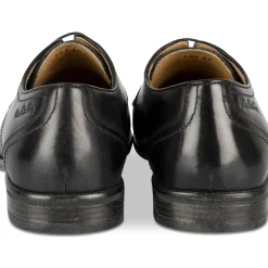 Derbies NOIR Homme CUIR Motif Uni Lacets
