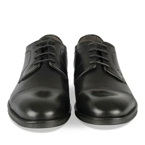 Derbies NOIR Homme CUIR Motif Uni Lacets