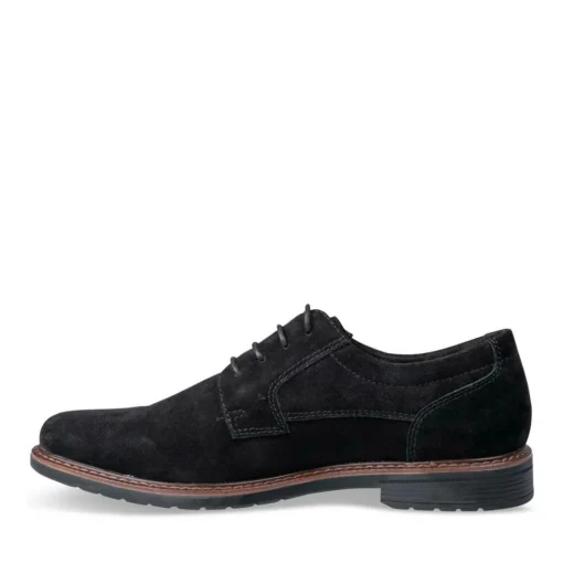 Derbies NOIR Homme CUIR Motif Uni Lacets