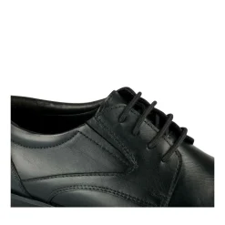Derbies NOIR Homme CUIR Motif Uni Lacets