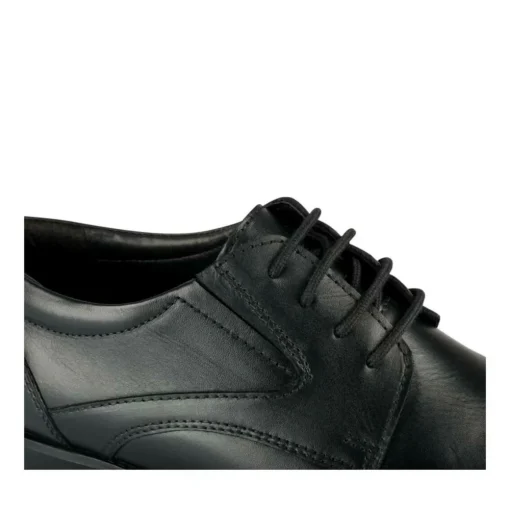 Derbies NOIR Homme CUIR Motif Uni Lacets