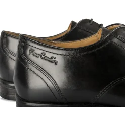 Derbies NOIR Homme CUIR Motif Uni Lacets