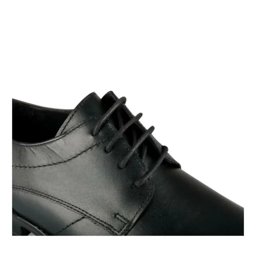 Derbies NOIR Homme CUIR Motif Uni Lacets