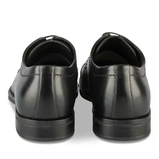 Derbies NOIR Homme CUIR Motif Uni Lacets
