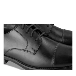 Derbies NOIR Homme CUIR Motif Uni Lacets