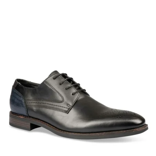 Derbies NOIR Homme Lacets