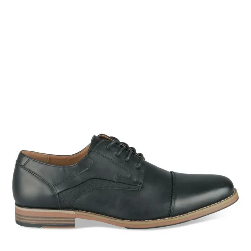Derbies NOIR Homme Motif Uni Lacets