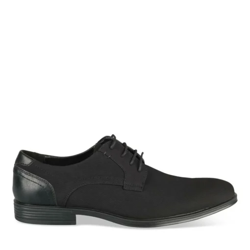 Derbies NOIR Homme Motif Uni Lacets