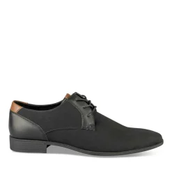 Derbies NOIR Homme Motif Uni Lacets