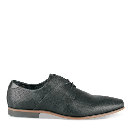 Derbies NOIR Homme Motif Uni Lacets