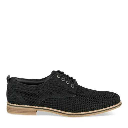 Derbies NOIR Homme Motif Uni Lacets