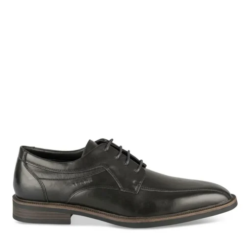 Derbies NOIR Homme Motif Uni Lacets