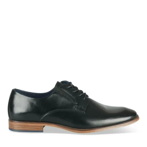 Derbies NOIR Homme Motif Uni Lacets
