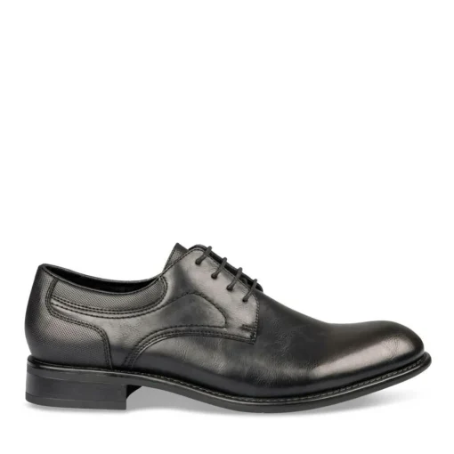 Derbies NOIR Homme Motif Uni Lacets