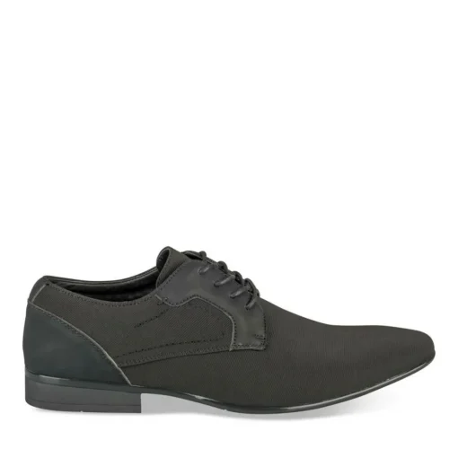 Derbies NOIR Homme Motif Uni Lacets