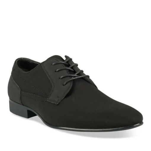 Derbies NOIR Homme Motif Uni Lacets
