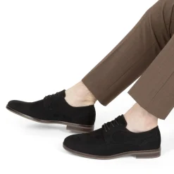Derbies NOIR Homme Motif Uni Lacets