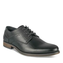 Derbies NOIR Homme Motif Uni Lacets