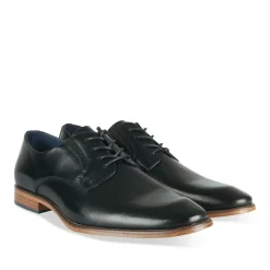 Derbies NOIR Homme Motif Uni Lacets