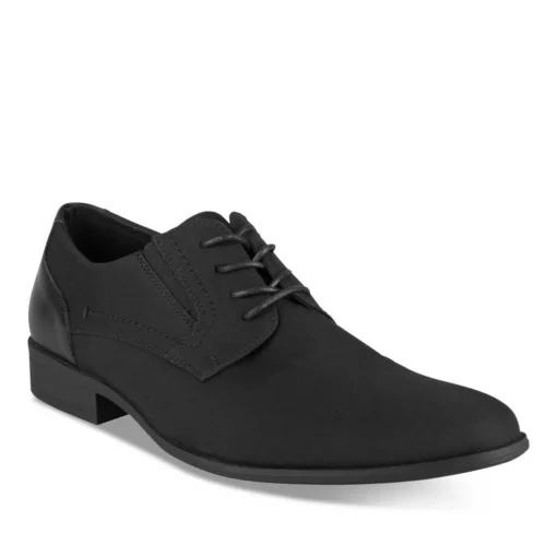 Derbies NOIR Homme Motif Uni Lacets