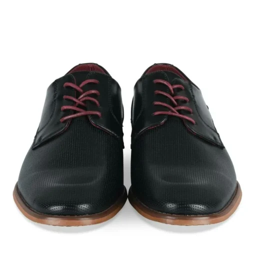 Derbies NOIR Homme Motif Uni Lacets