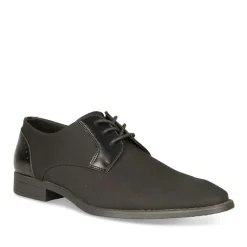 Derbies NOIR Homme Motif Uni Lacets