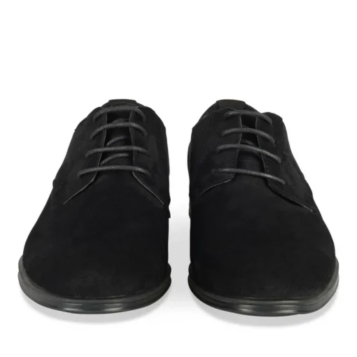 Derbies NOIR Homme Motif Uni Lacets
