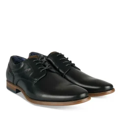Derbies NOIR Homme Motif Uni Lacets