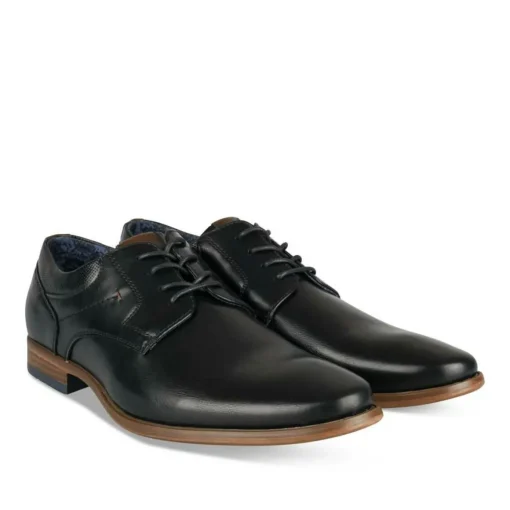 Derbies NOIR Homme Motif Uni Lacets