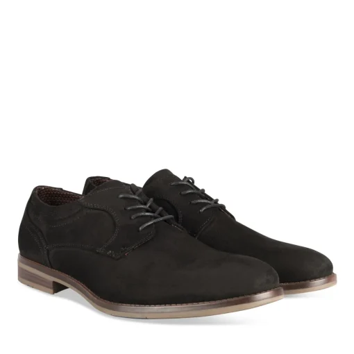 Derbies NOIR Homme Motif Uni Lacets