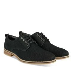 Derbies NOIR Homme Motif Uni Lacets