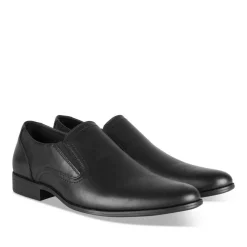 Derbies NOIR Homme Motif Uni A Enfiler