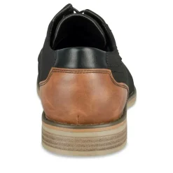 Derbies NOIR Homme Motif Uni Lacets