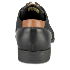 Derbies NOIR Homme Motif Uni Lacets