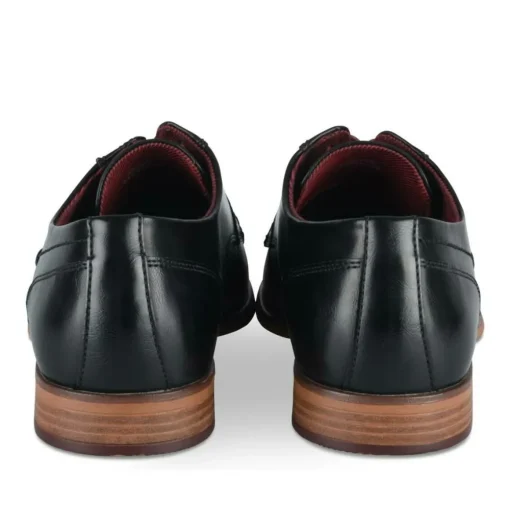 Derbies NOIR Homme Motif Uni Lacets