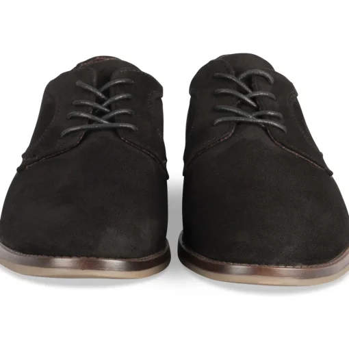 Derbies NOIR Homme Motif Uni Lacets