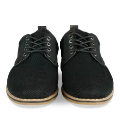 Derbies NOIR Homme Motif Uni Lacets